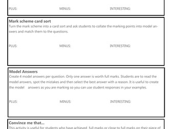 16 Closing the Loop and Reflection activities/strategies