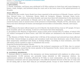 Ecuador Flooding 1997