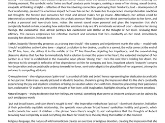 Sonnet 29: 'I think of thee' by Elizabeth Barrett Browning GCSE analysis