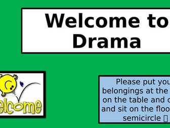 Year 5/6 Taster Session or Introduction to Drama.
