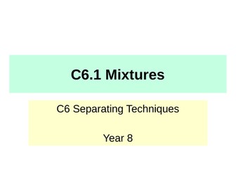 Activate KS3 Science - C6 Separation Techniques