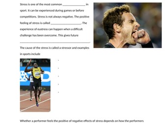 AQA A Level PE - Stress Management