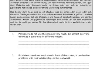 Die digitale Welt - translation into German