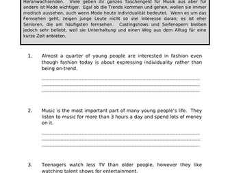 Jugendkultur - translation into German