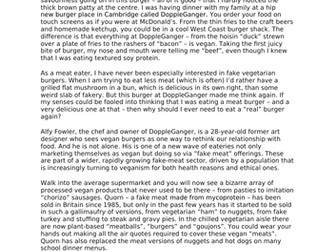 AQA Style English Language Paper 2 - Vegetarianism themed