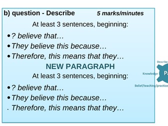 EDUQAS GCSE RS Route A Component 1 (Philosophy and Ethics) Structure cards
