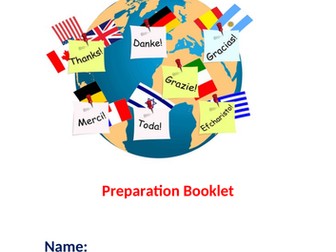 GCSE Spanish speaking exam preparation booklet