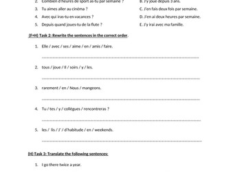 when to use y and en