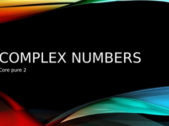 Core pure 2 Edexcel complex numbers