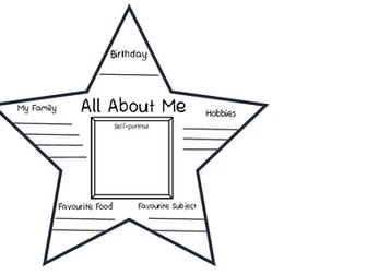 All About Me Star