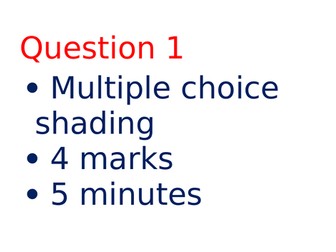 English Language Paper 2 AQA Question Breakdown