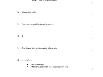New (9-1) AQA GCSE Chemistry C7 Energy Changes Complete Revision Summary