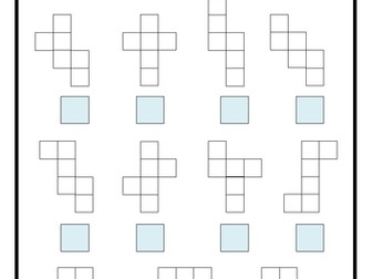 Nets of a CUBE - Activity