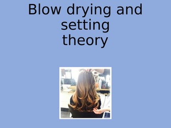 Blow drying/setting theory