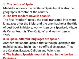 10 facts about Spain you did not know