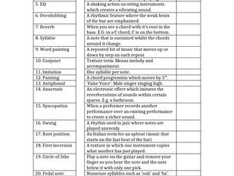 Killer Queen Keywords