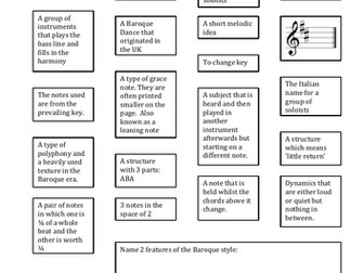 Bach Brandenburg 5 Keyword Recap
