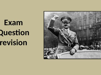 Eduqas - WJEC GCSE History - German 1919 to 1991 - Exam Question lesson