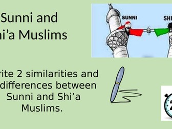 Sunni and Shia key beliefs