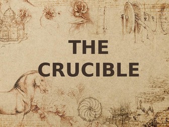 The Crucible- English Scheme of Work/Project