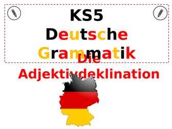 German  KS5 Adjective Endings