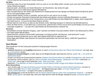 Das Leben der Anderen revision notes and quotes