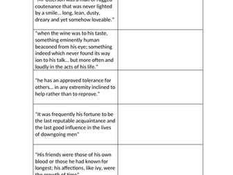 Dr Jekyll and Mr Hyde lesson for chapter 1