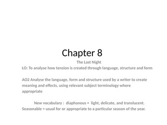 GCSE examination skills: Chapter 8 Dr  Jekyll and Mr Hyde