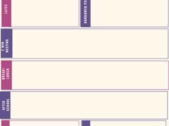 Lesson Behaviour Management Tracker