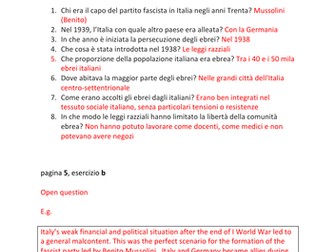 NEW A-LEVEL ITALIAN  LITERATURE FILM ANALYSIS LA VITA È BELLA TEACHER'S BOOK