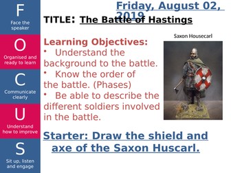 The Battle of Hastings Powerpoint.