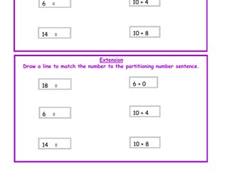 Partitioning Y1 and 2