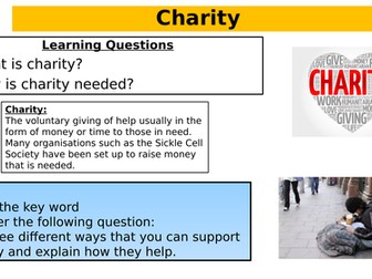 What is Charity?