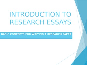 Assignment Writing - Formal