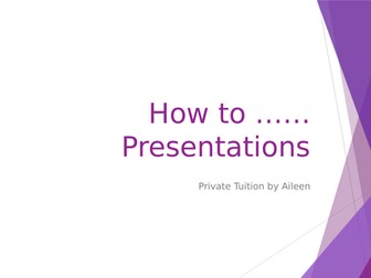 How-to ...Present
