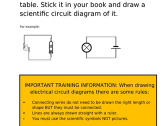 Electricity Year 6 Lesson Plans and Resources