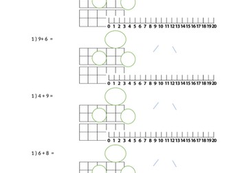 Year 1 maths addition worksheet