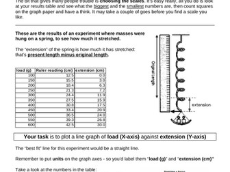 Skills - plotting line graphs