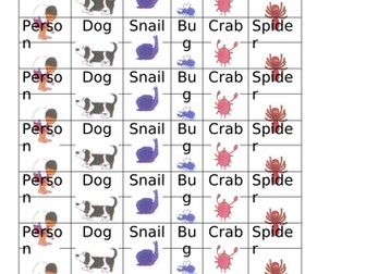 One is a snail Ten is a crab maths challenges