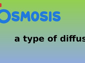 Introducing osmosis