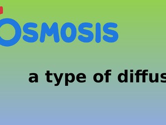 Introducing osmosis