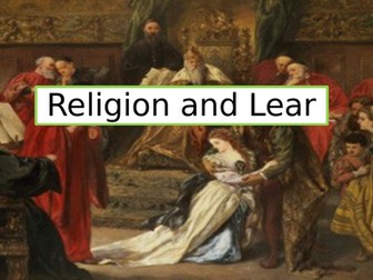 A series of lessons on whether King Lear is truly a pagan or a Christian play.