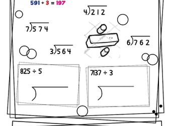 Division using bus stop
