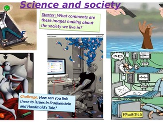 Frankenstein and The Handmaid's Tale - 5 weeks of revision lessons - A-Level A-Grade