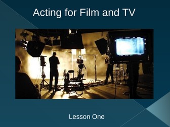 Year 9 Acting for Film and TV. SOW, Resources and Assessment