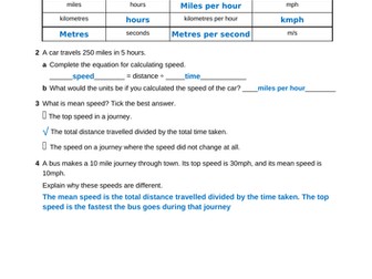 IGCSE Edexcel physics SOW for topic 1