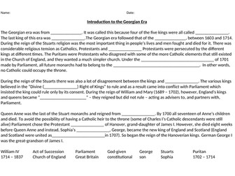 History Lesson on the Georgians - Intro