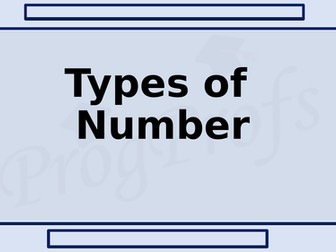 Types of number