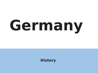 AQA GCSE History Germany powerpoint