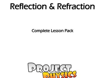 GCSE Physics Reflection & Refraction of Waves (Water) Complete Lesson Pack (with Practical)